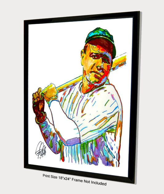 Babe Ruth New York Yankees MLB Baseball Sports Poster Print Wall Art 18x24