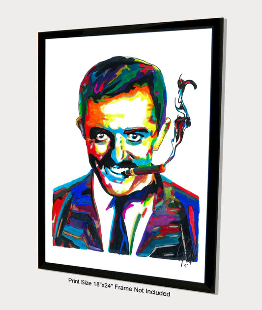 Gomez Addams The Addams Family John Astin TV Series Poster Print Wall Art 18x24