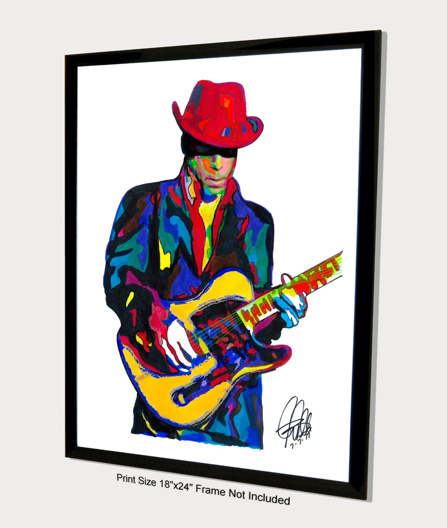 Prince Singer Guitar Rock Music Poster Print Wall Art 18x24