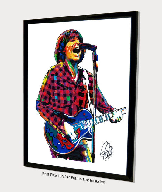 John Fogerty Creedence Clearwater Revival CCR Music Poster Print Wall Art 18x24