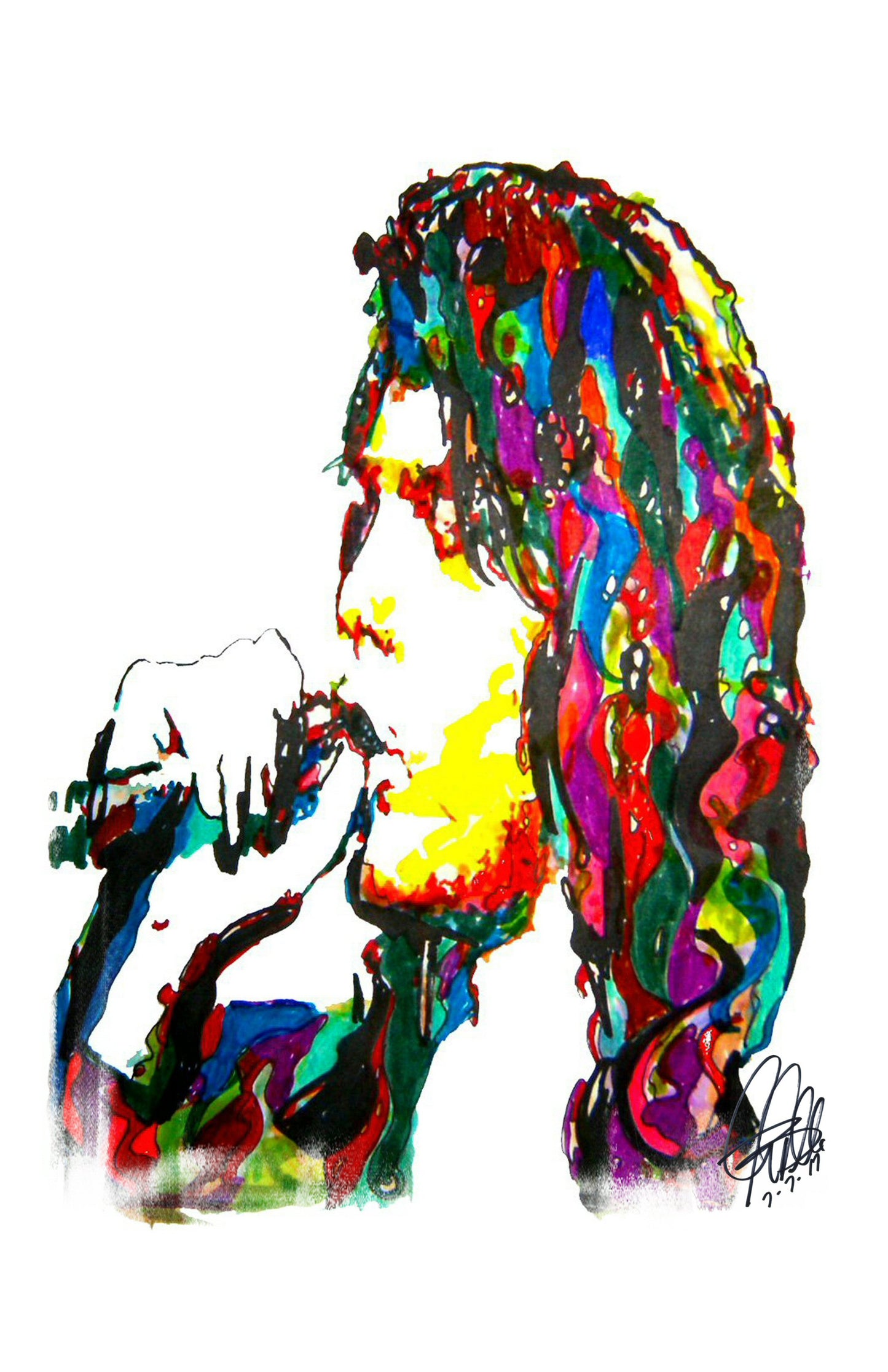 Jim Morrison The Doors Singer Rock Music Poster Print Wall Art 11x17