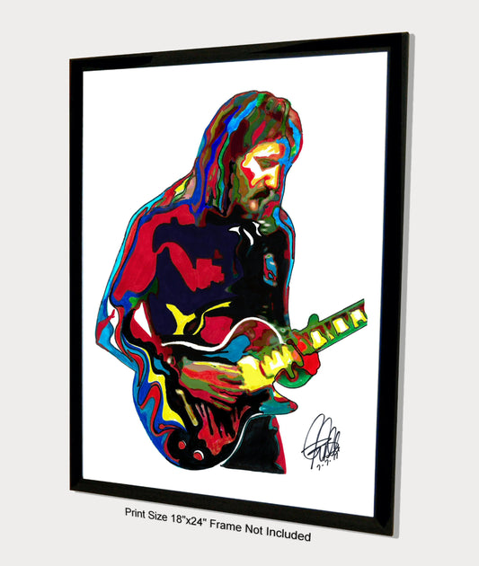 Jan Akkerman Focus Guitar Rock Music Poster Print Wall Art 18x24