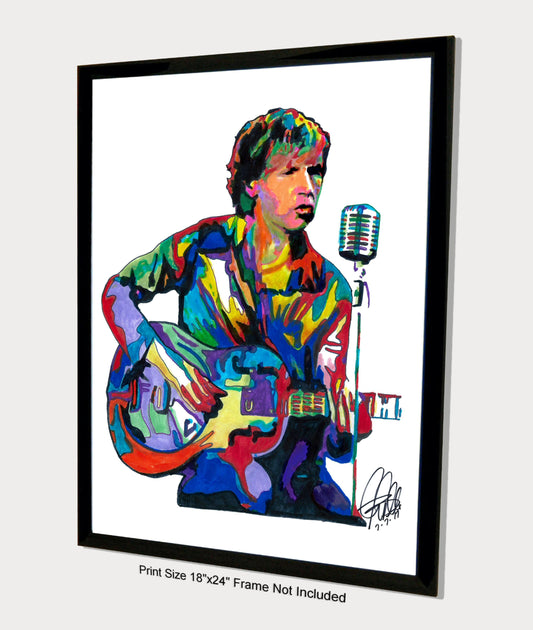 Beck Guitar Rap Rock Pop Music Poster Print Wall Art 18x24