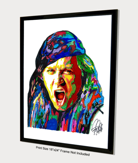 Sam Kinison Stand Up Comedy Poster Print Tribute Wall Art 18x24