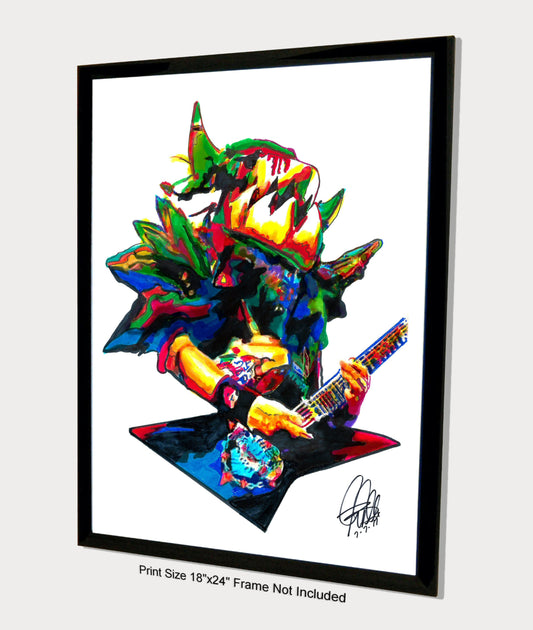 Balsac the Jaws of Death GWAR Guitar Rock Music Poster Print Wall Art 18x24