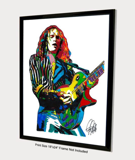 Justin Hawkins The Darkness Rock Music Poster Print Wall Art 18x24