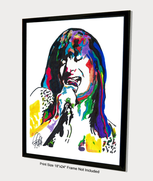 Steve Perry Journey Singer Rock Music Poster Print Art 18x24