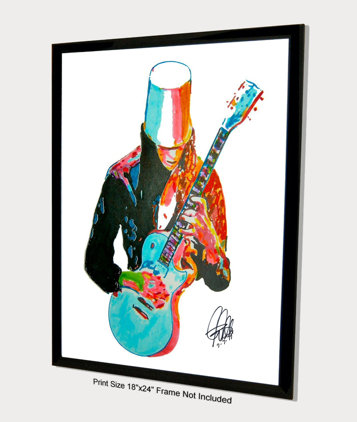 Buckethead Guns n Roses Heavy Metal Rock Music Print Poster Wall Art 18x24