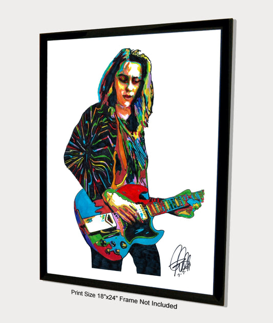 Jake Kiszka Greta Van Fleet Guitar Rock Music Poster Print Wall Art 18x24