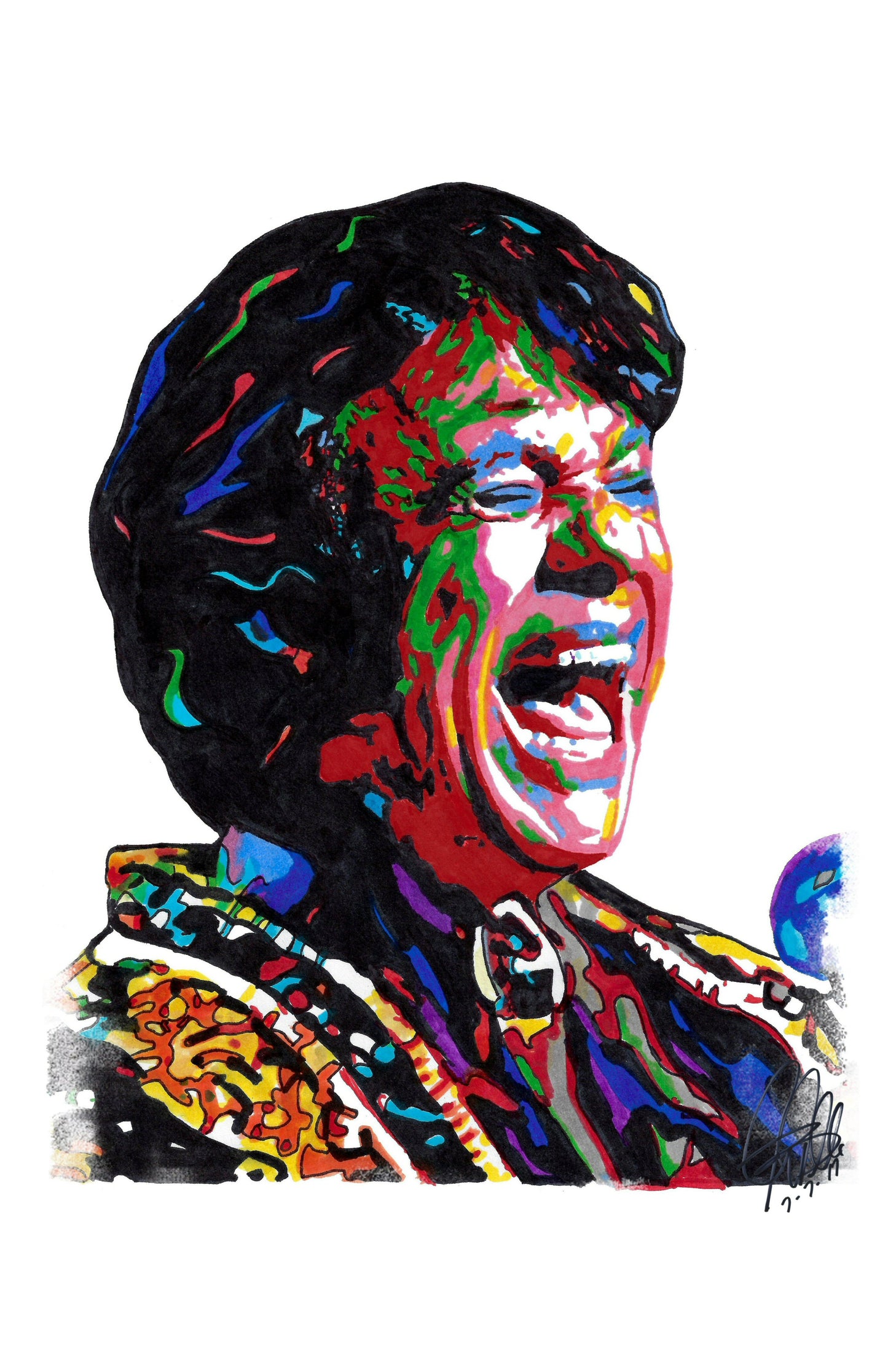 Juan Gabriel Singer Latin Pop Music Poster Print Wall Art 11x17