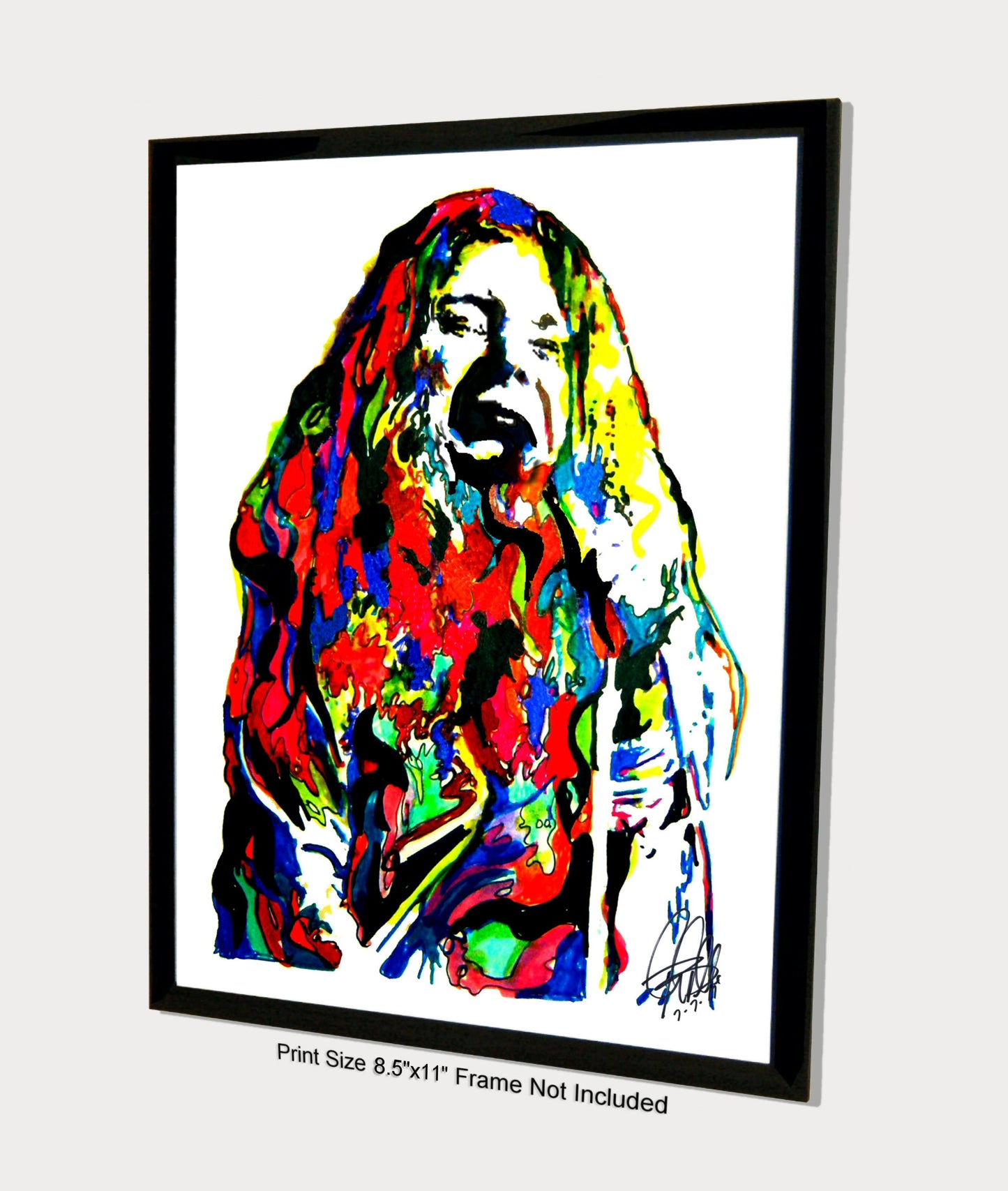 Janis Joplin Big Brother the Holding Company Music Print Poster Wall Art 8.5x11