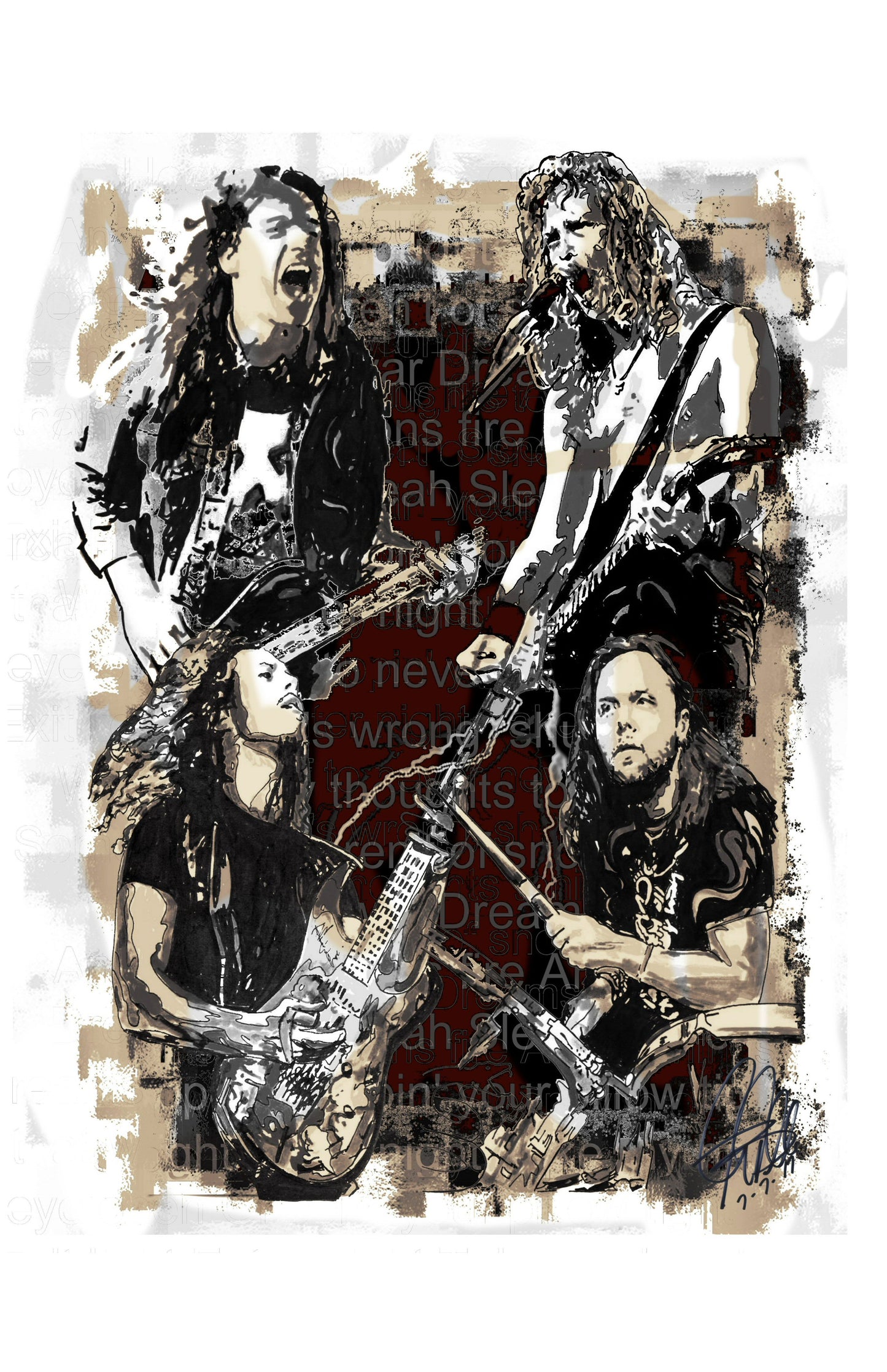 Metallica Heavy Metal Rock Music Print Poster Wall Art 11x17