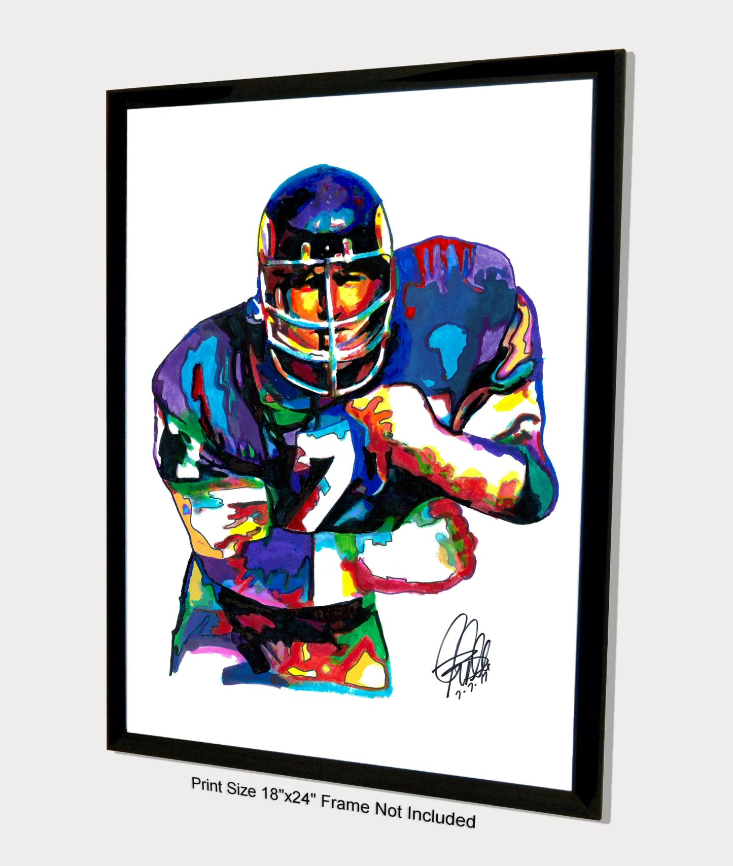 Gary Larsen Minnesota Vikings Football Sports Poster Print Wall Art 18x24