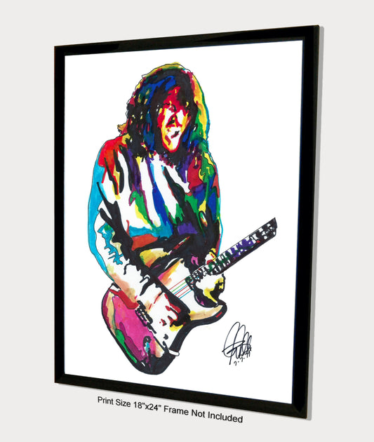 John Frusciante Red Hot Chili Peppers Music Poster Print Wall Art 18x24