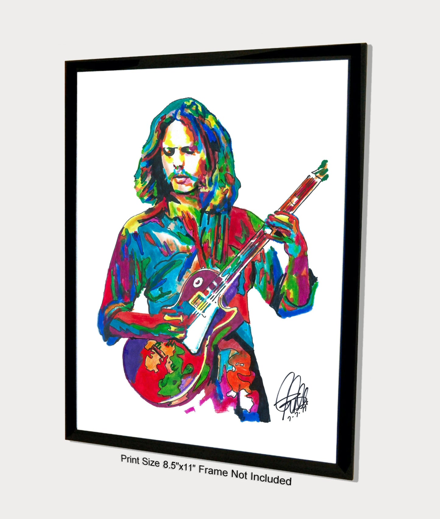 Don Felder Eagles Guitar Rock Music Poster Print Wall Art 8.5x11