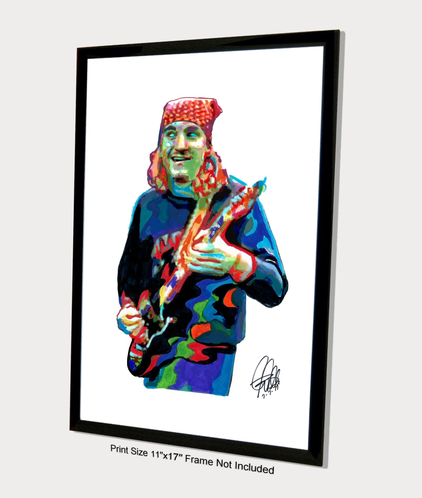 Joe Walsh Eagles Singer Guitar Rock Music Poster Print Wall Art 11x17