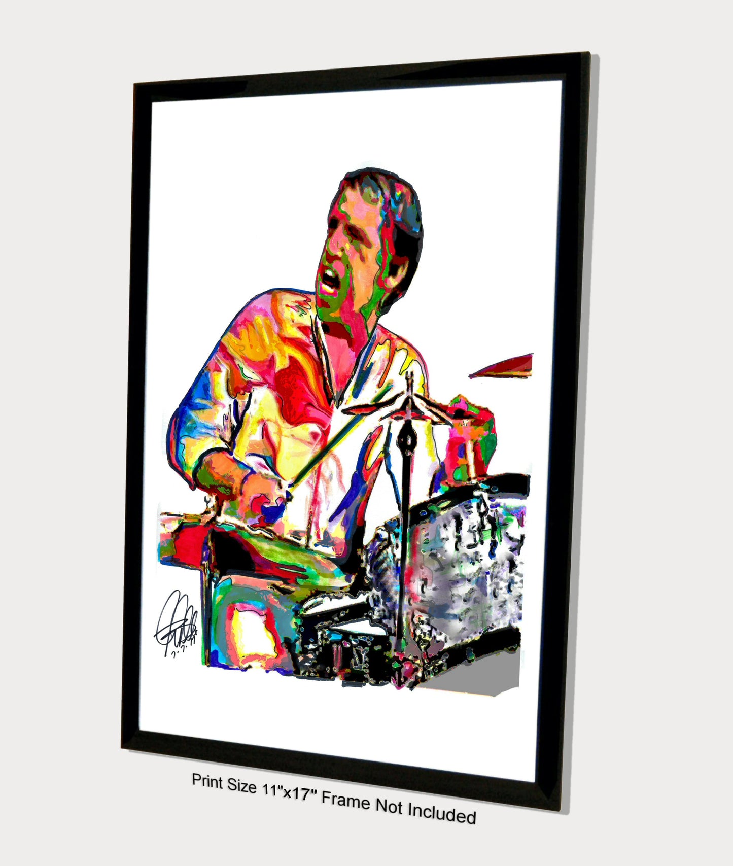 Buddy Rich Drummer Drums Jazz Big Band Music Poster Print Wall Art 11x17