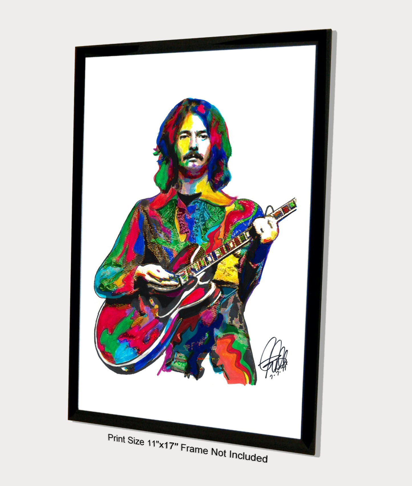 Eric Clapton Cream Guitar Blues Rock Music Poster Print Wall Art 11x17