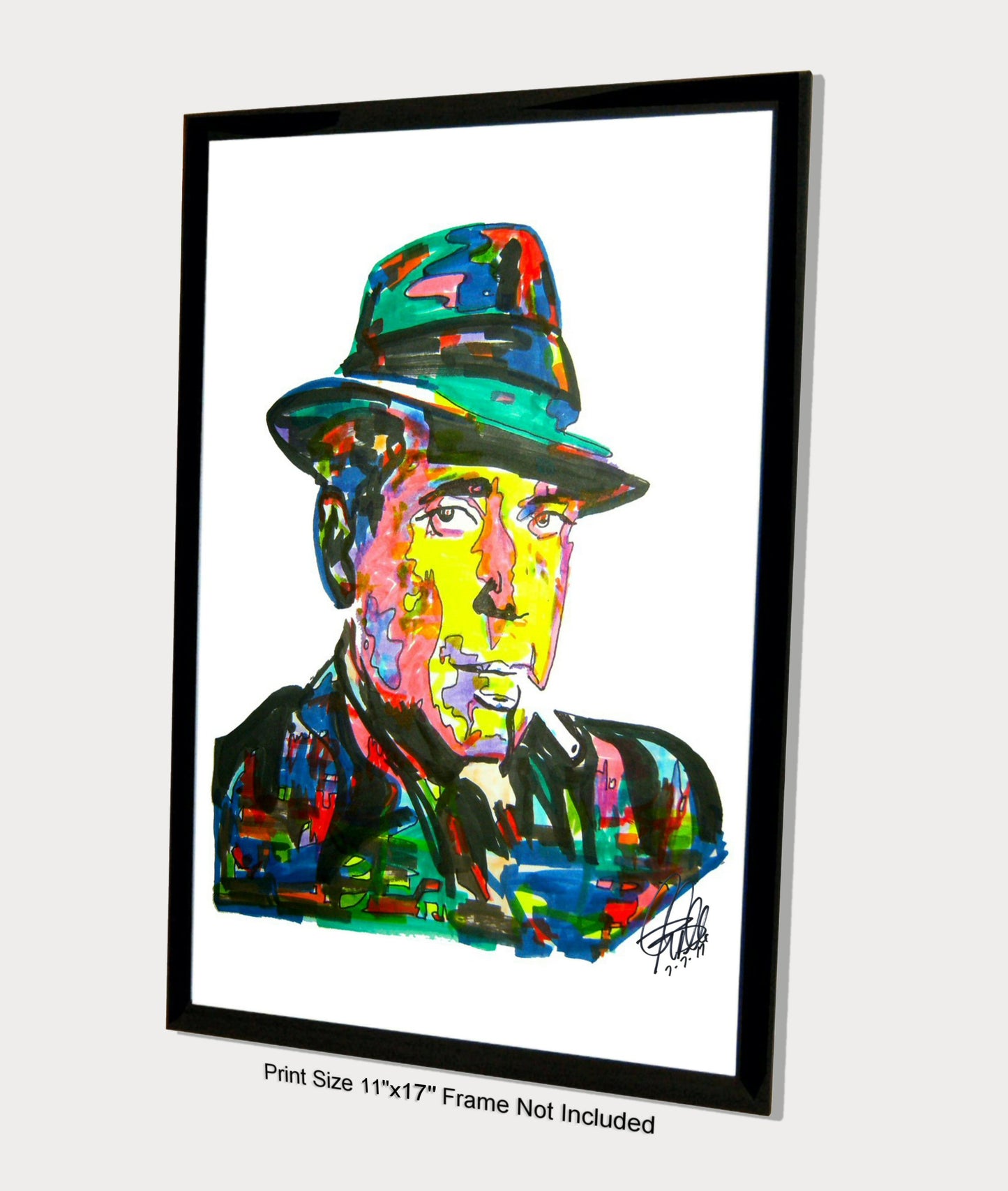 Humphrey Bogart Actor Poster Print Wall Art 11x17