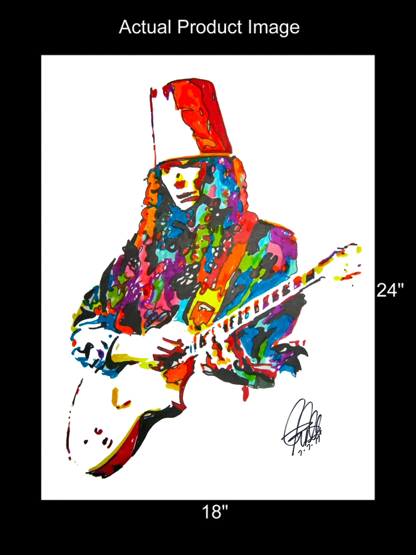 Buckethead Guns n Roses Metal Rock Music Print Poster Wall Art 18x24