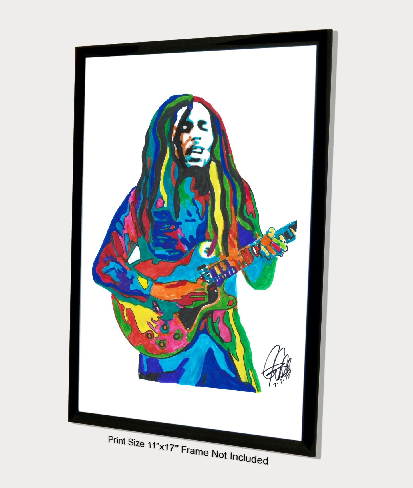 Bob Marley The Wailers Reggae Ska Music Poster Print Wall Art 11x17