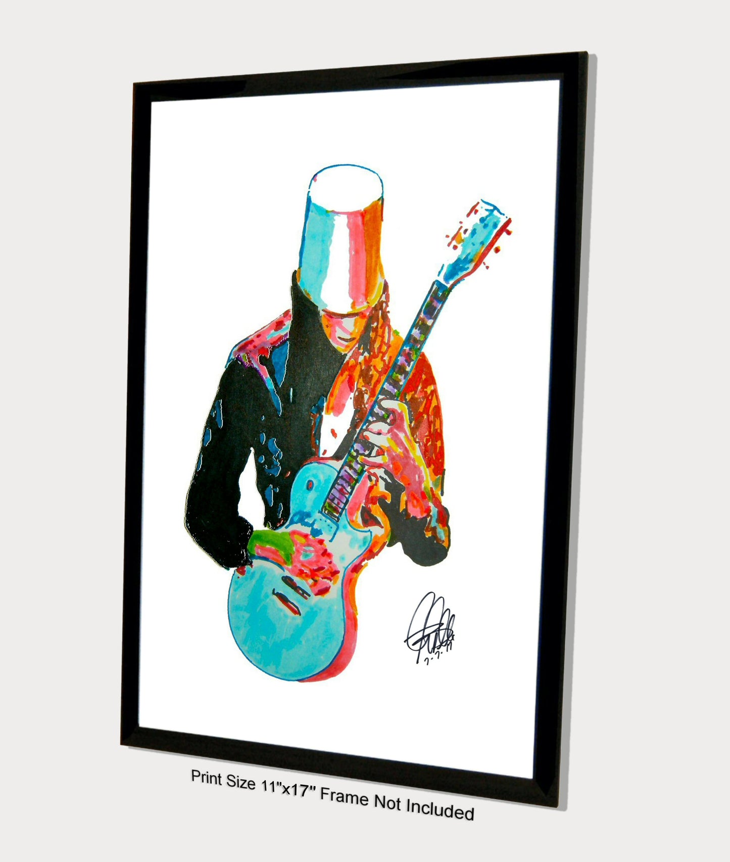 Buckethead Guns n Roses Heavy Metal Rock Music Print Poster Wall Art 11x17