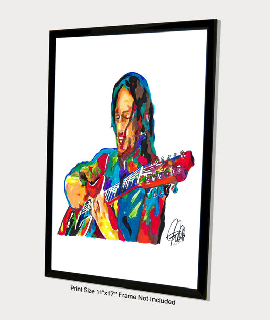 John Butler Guitar Music Print Poster Wall Art 11x17