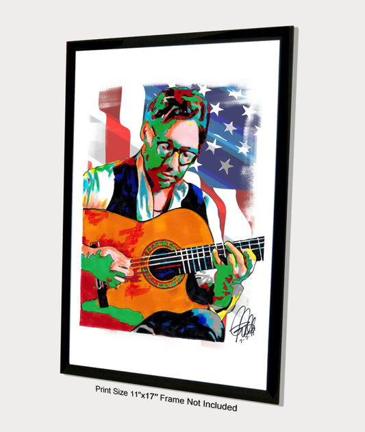 Al Di Meola Guitar Jazz Fusion Music Poster Print Wall Art 11x17