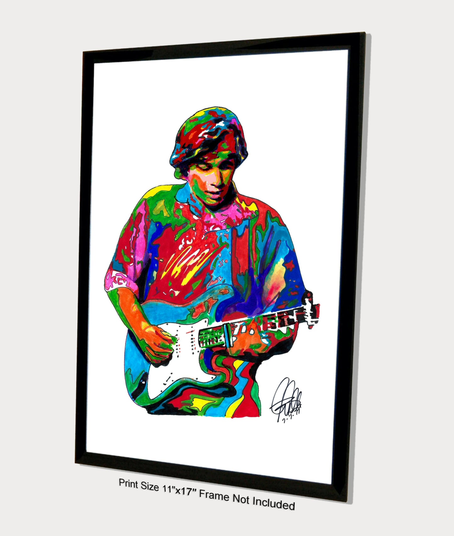 Ry Cooder Slide Guitar Blues Roots Rock Music Wall Art Poster Print 11x17