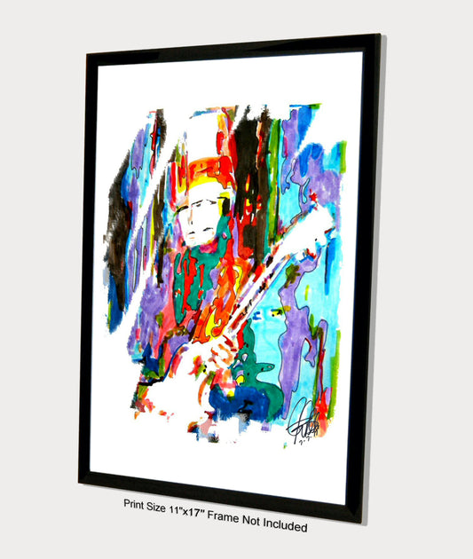 Buckethead Funk Metal Guitar Music Poster Print Wall Art 11x17