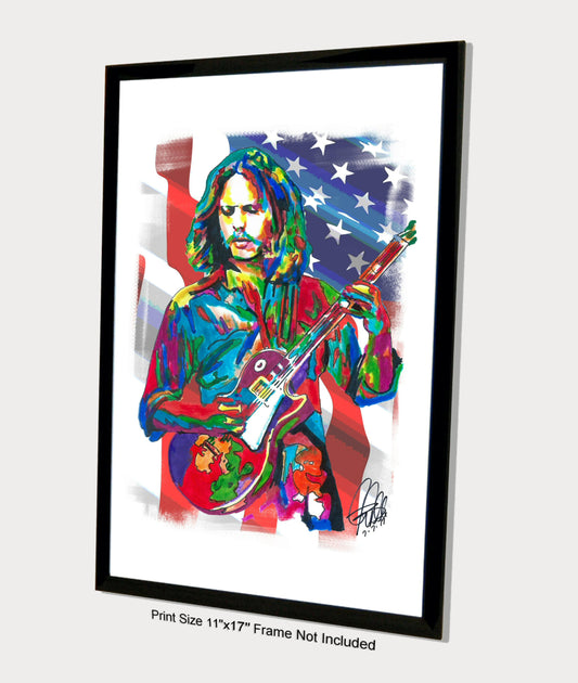 Don Felder Eagles Guitar American Rock Music Poster Print Wall Art 11x17