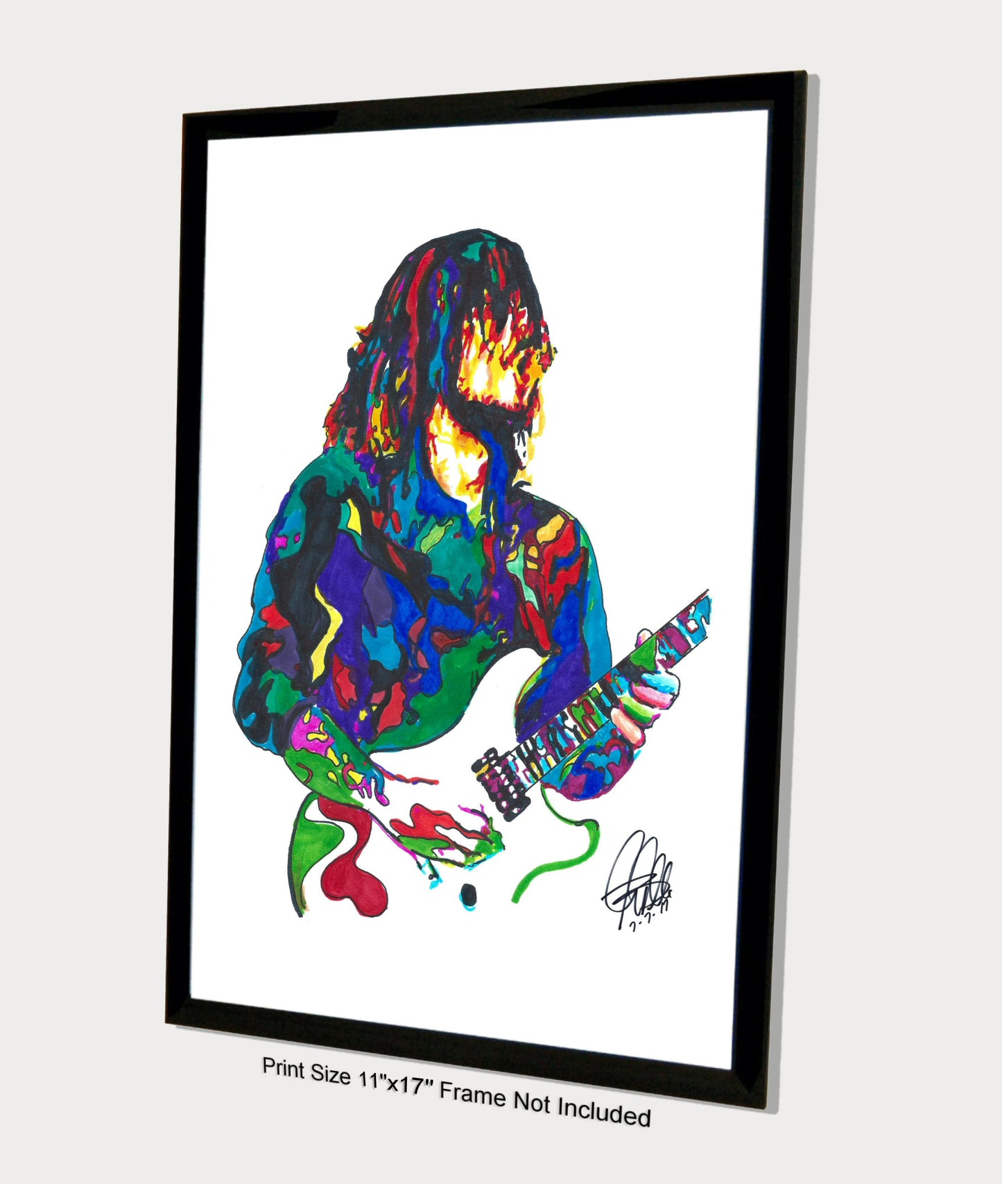 Tim Mahoney 311 Guitar Rap Rock Funk Music Print Poster Wall Art 11x17