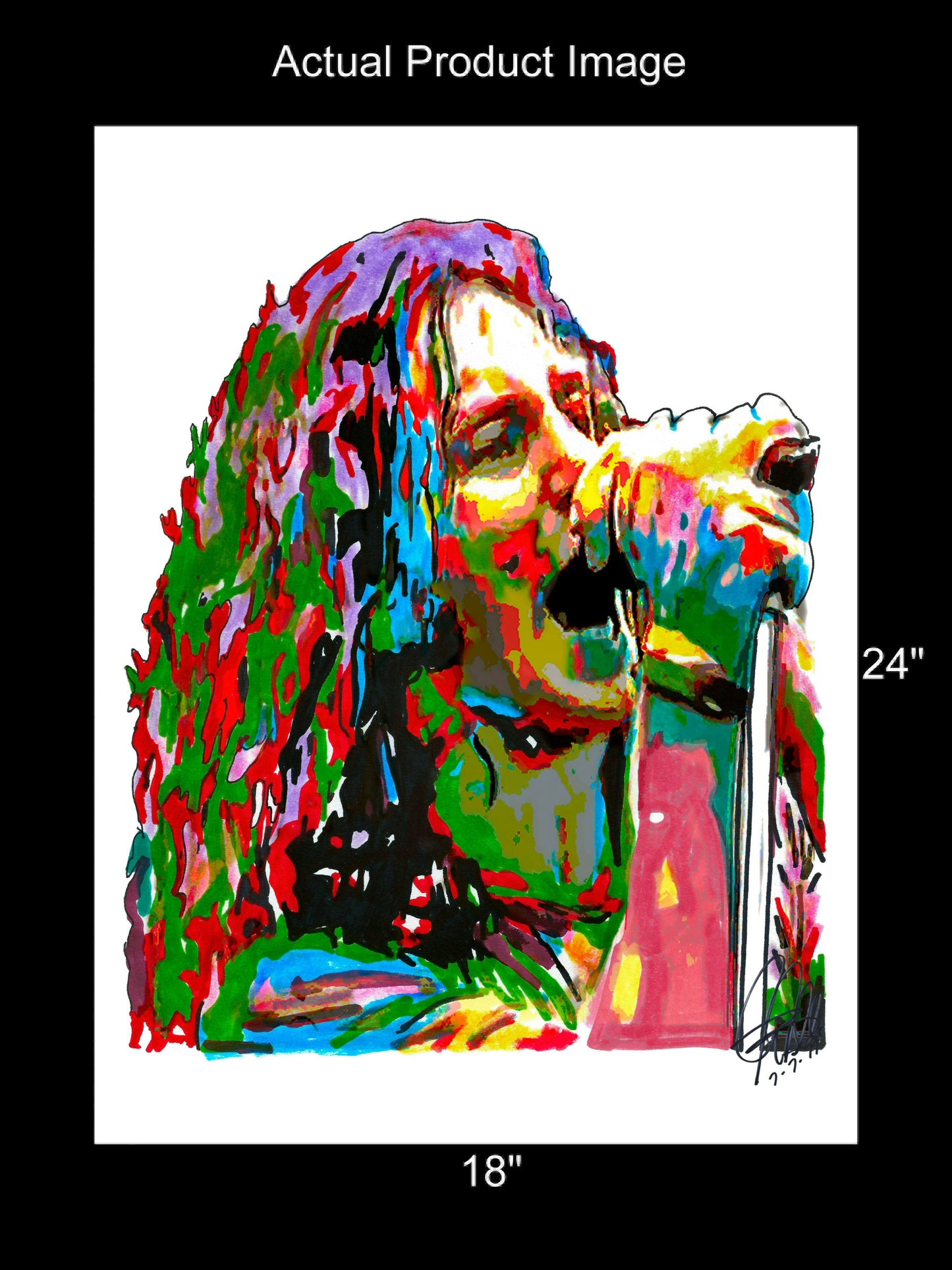 Eddie Vedder Pearl Jam Singer Rock Music Poster Print Wall Art 8.5x11