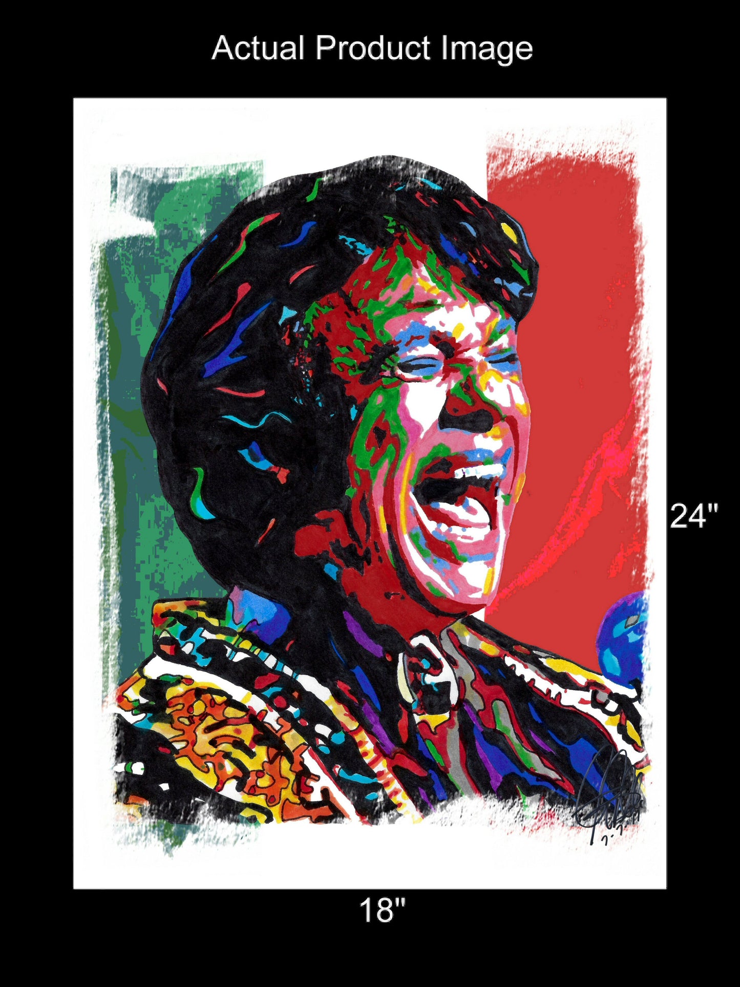 Juan Gabriel Singer Latin Music Poster Print Wall Art 18x24