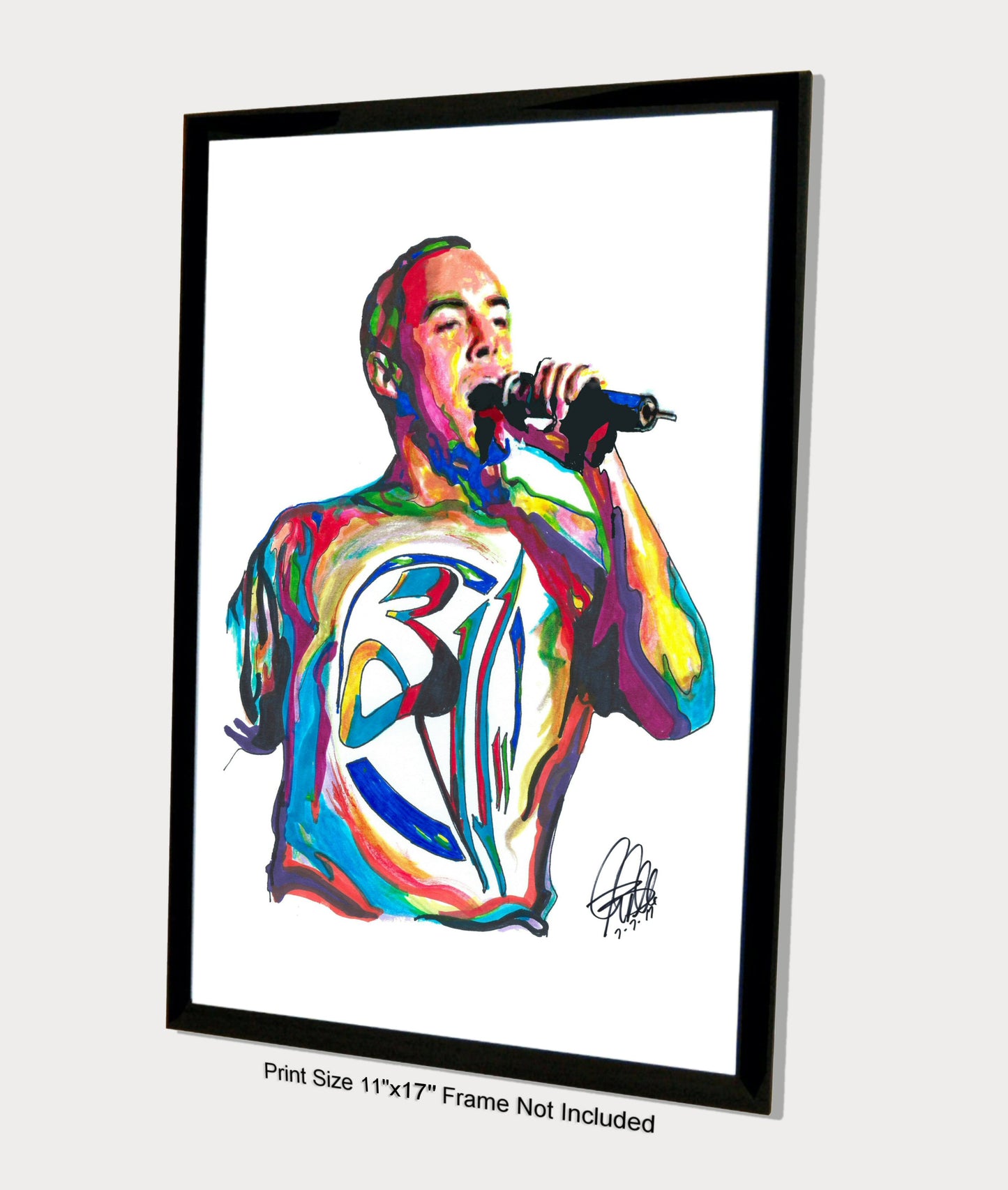 Doug SA Martinez 311 Rap Rock Music Poster Print Wall Art 11x17