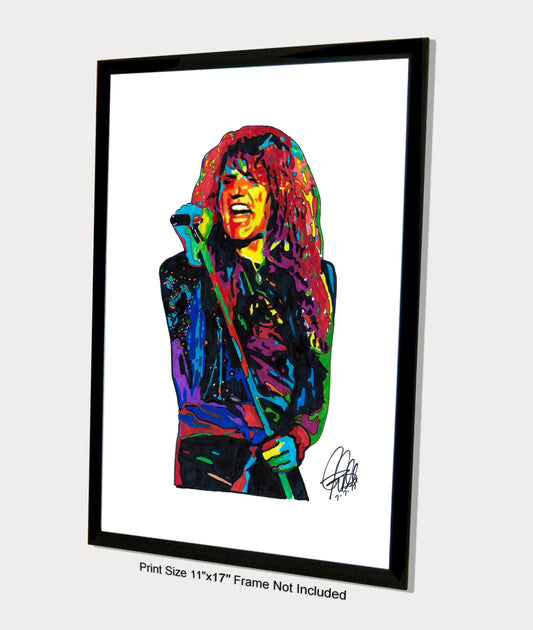 David Coverdale Whitesnake Singer Rock Music Poster Print Wall Art 11x17