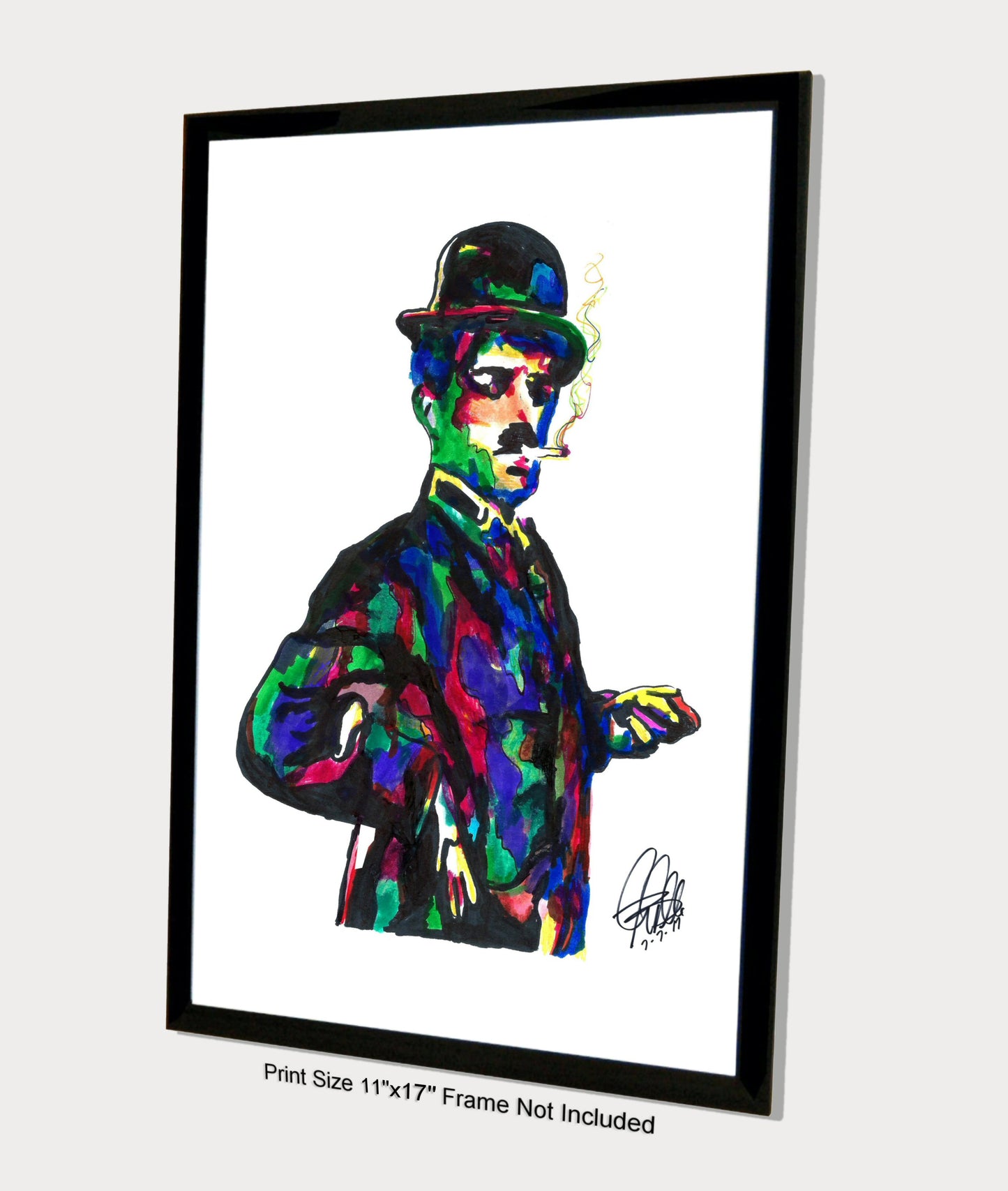 Charlie Chaplin Actor Silent Film Movies Print Poster Art 11x17