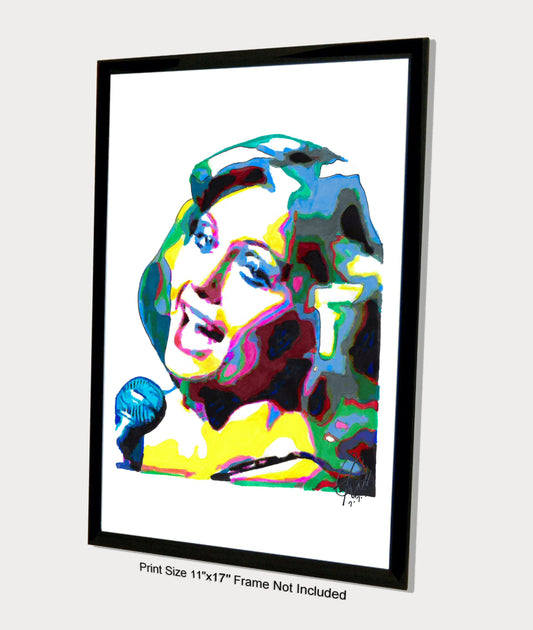 Olivia Newton John Singer Music Poster Print Wall Art 11x17