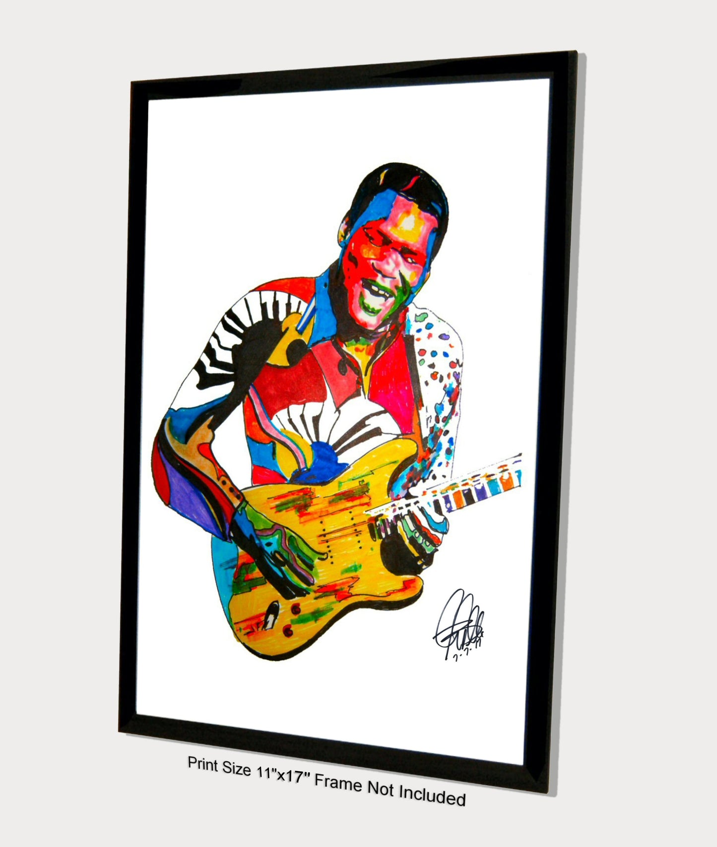 Robert Cray Singer Blues Rock Guitar Music Poster Print Wall Art 11x17