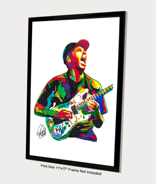 Tom Morello Rage Against the Machine RATM Rock Music Poster Print Wall Art 11x17