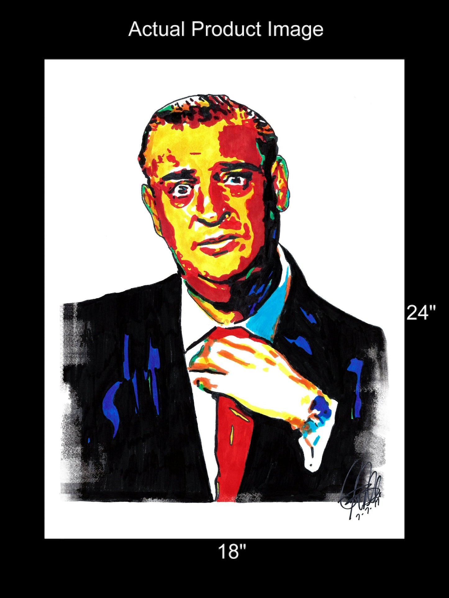 Rodney Dangerfield Stand Up Comedy Poster Print Wall Art 18x24