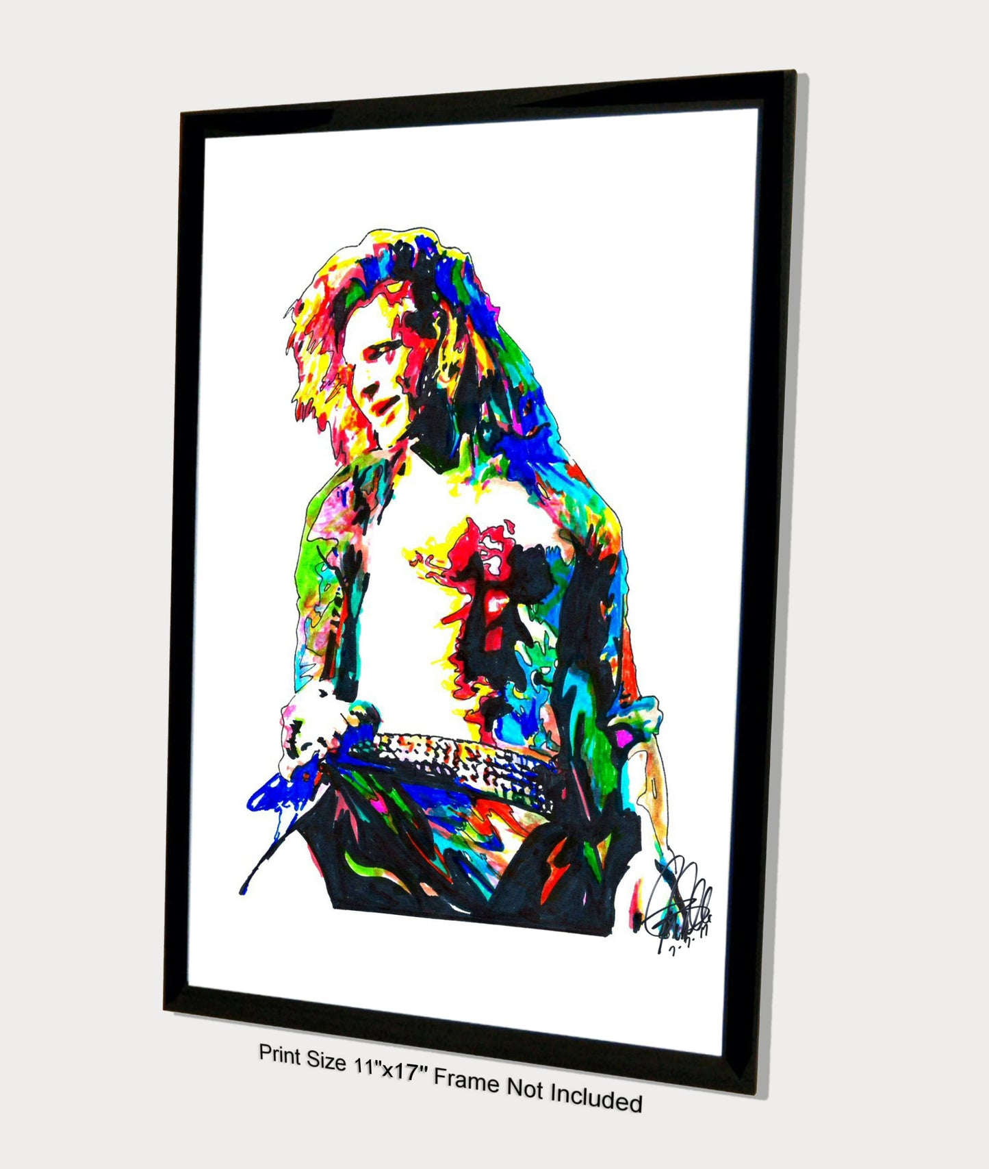 David Lee Roth Van Halen Rock Music Poster Print Wall Art 11x17