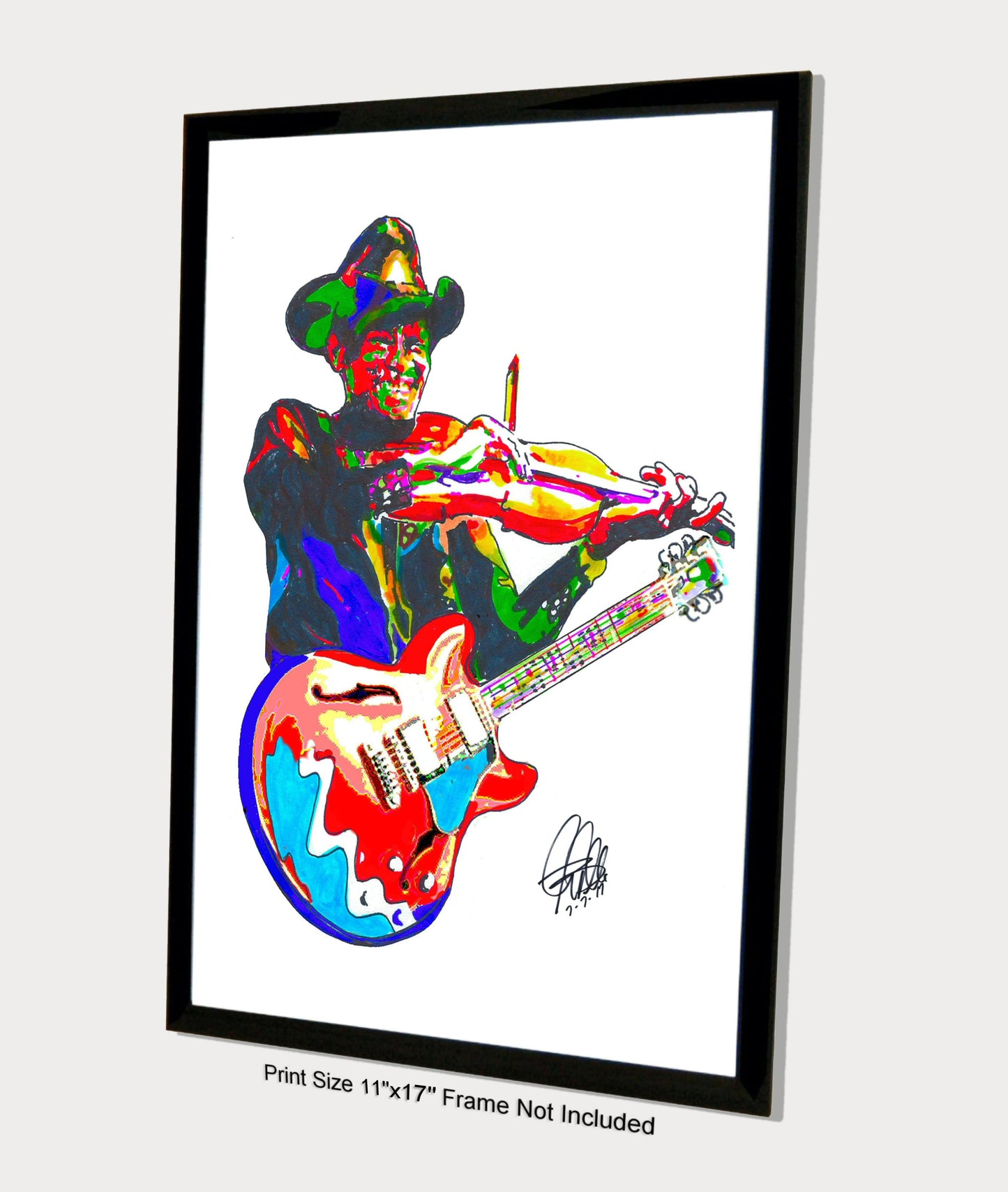 Clarence Gatemouth Brown Blues Music Poster Print Wall Art 11x17