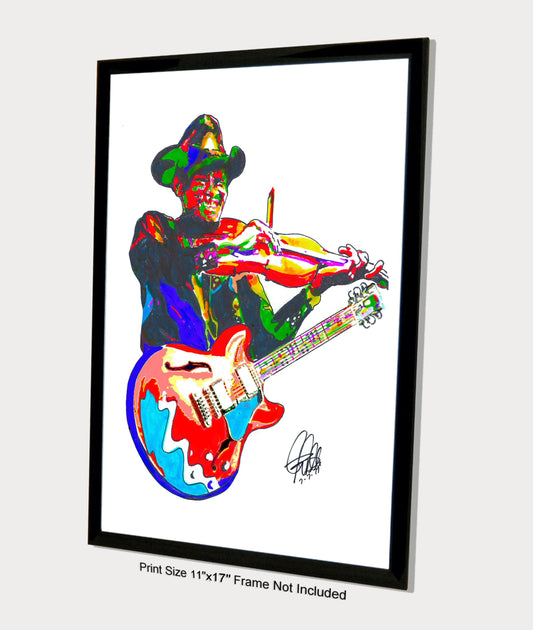 Clarence Gatemouth Brown Blues Music Poster Print Wall Art 11x17