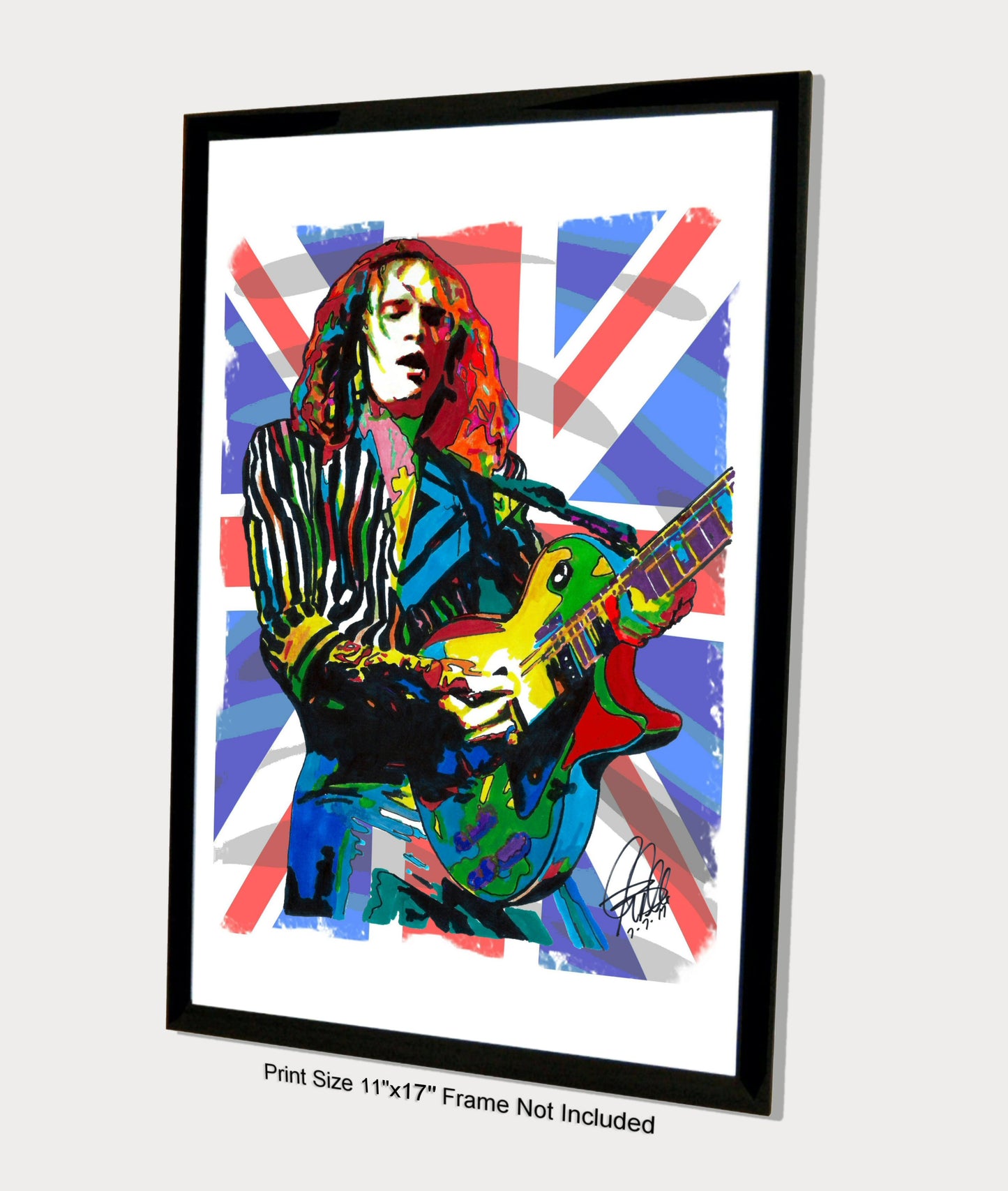 Justin Hawkins The Darkness Hard Rock Music Poster Print Wall Art 11x17