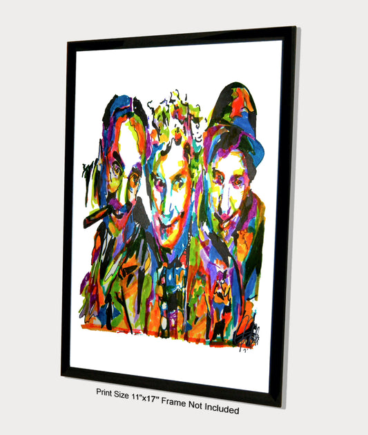 The Marx Brothers Grouch Harpo Chico Comedy Poster Print Wall Art 11x17