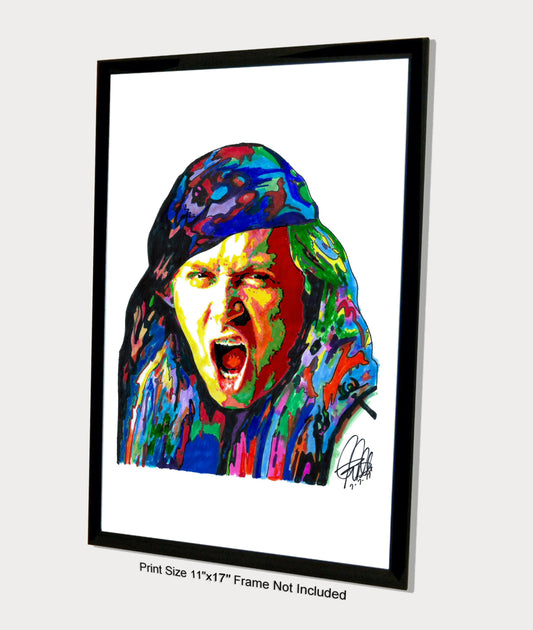 Sam Kinison Stand Up Comedy Poster Print Tribute Wall Art 11x17