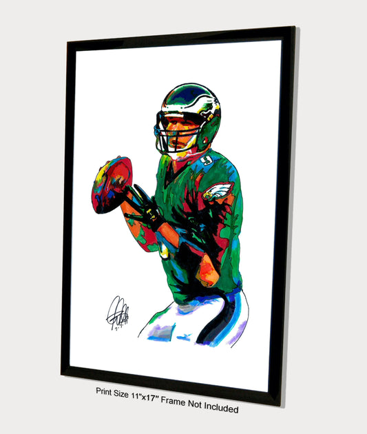 Nick Foles Philadelphia Eagles Football Poster Sports Print Wall Art 11x17