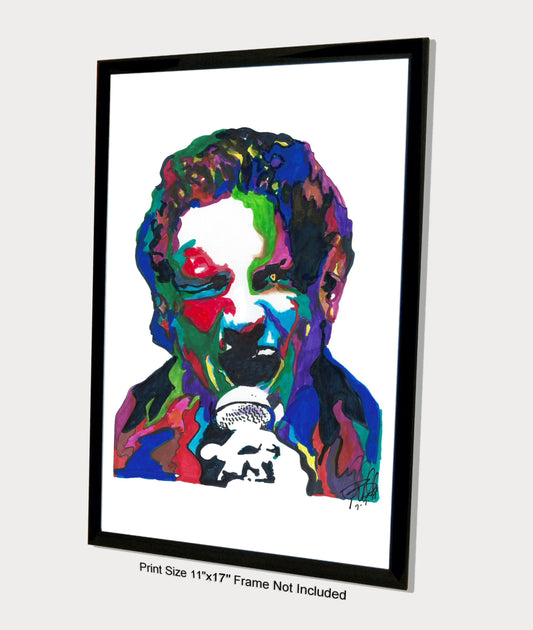 Layne Staley Alice in Chains Rock Music Print Poster Wall Art 11x17