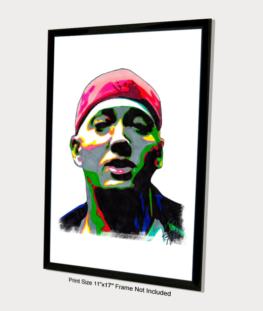 Eminem Rapper Hip Hop Music Poster Print Wall Art 11x17